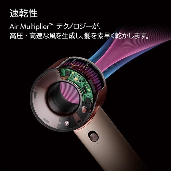 Dyson Supersonic™ TravelヘアドライヤーHD19 VLP Dyson(ダイソン)Supersonic™ Travelヘアドライヤー「HD19VLP