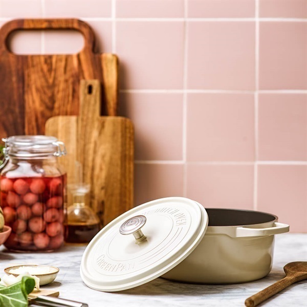 GreenPan(グリーンパン) フェザーウェイト ココットラウンド22cm